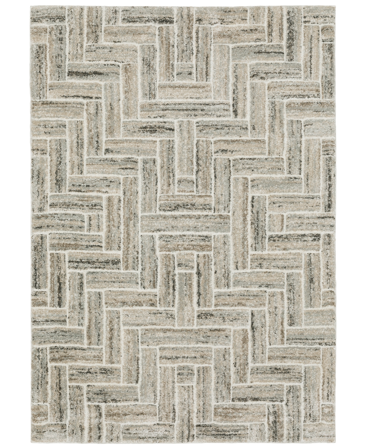 Jhb Design Sueur 093SUR2 7'10in x 10'10in Area Rug - Ivory