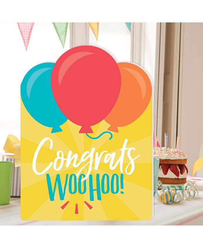 Big Dot of Happiness Congrats Congratulations Giant Greeting Card