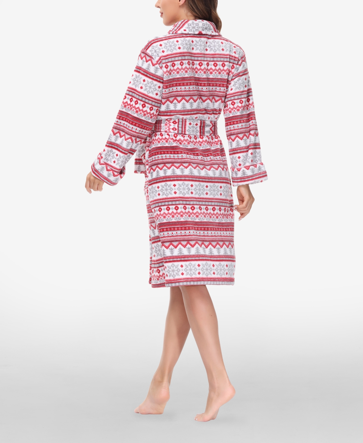 Beautyrest Women's Printed Plush Robe