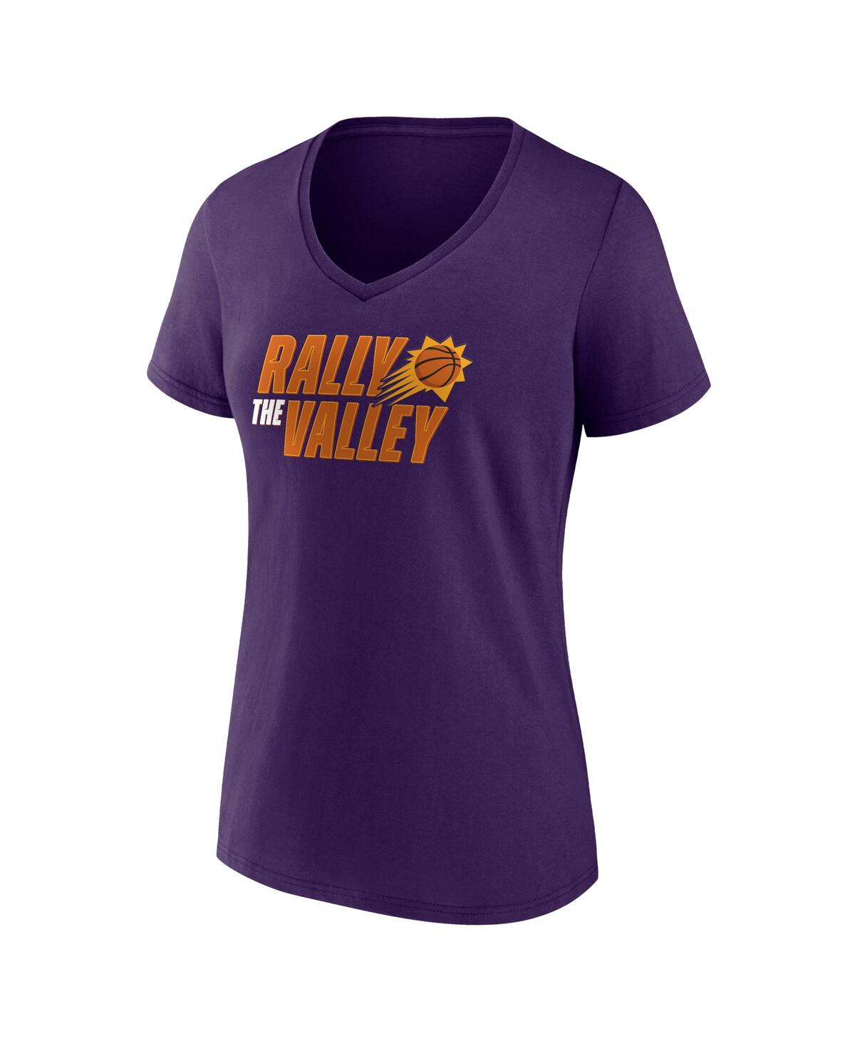 Shop Fanatics Women's  Purple Phoenix Suns Hometown Collection T-shirt