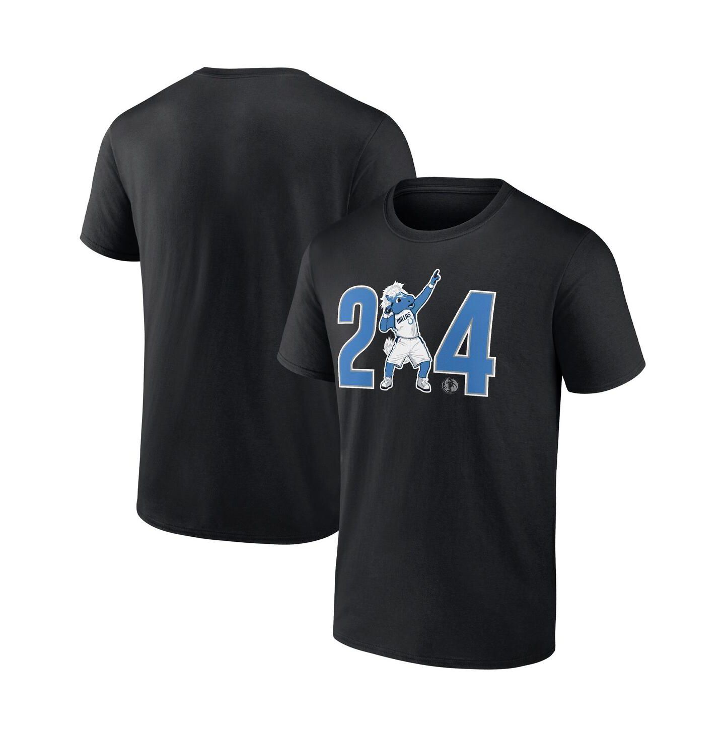 Мужская футболка Fanatics Black Dallas Mavericks Champ 214 Hometown Collection — фото 2