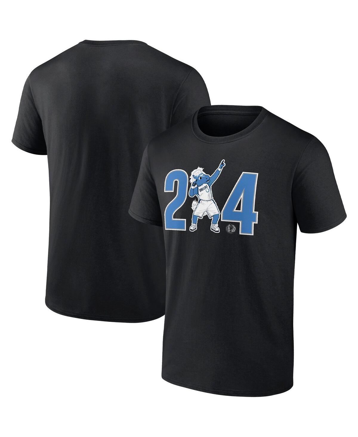 Shop Fanatics Men's  Black Dallas Mavericks Champ 214 Hometown Collection T-shirt