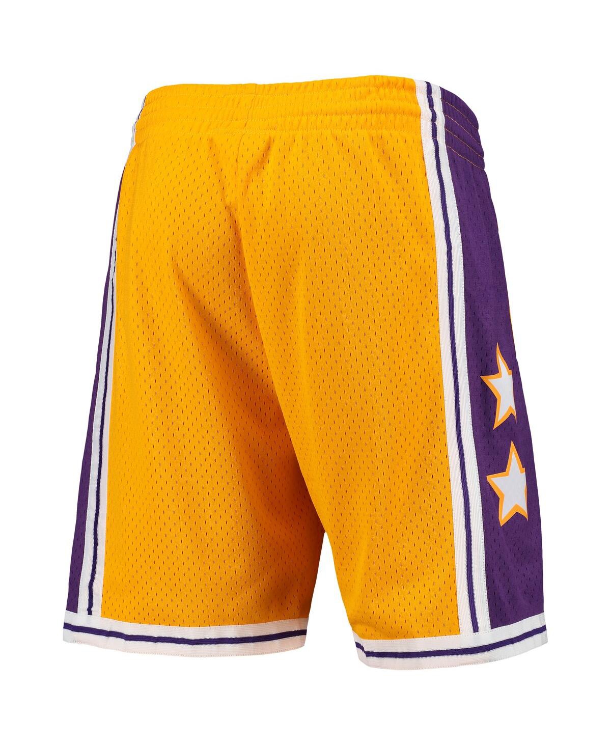 Men's Mitchell & NessWestern Conference Hardwood Classics 1972 All-Star Game Swingman Shorts - Gold