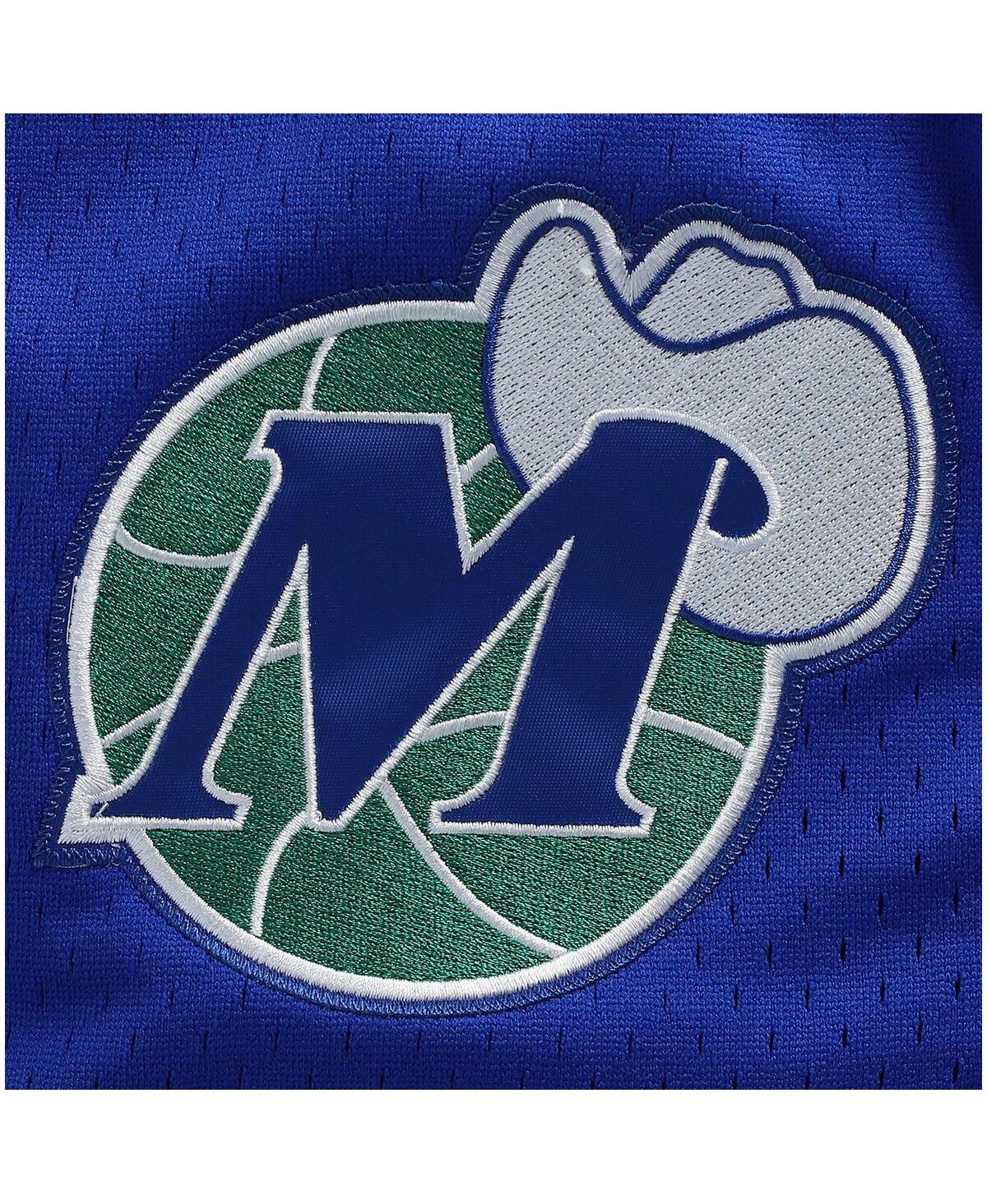 Mitchell & Ness Men's  Blue Dallas Mavericks 1998/99 Hardwood Classics Authentic Shorts In Blue