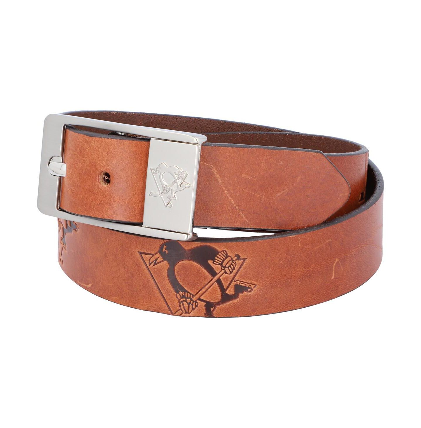 Мужской ремень Eagles Wings Pittsburgh Penguins Brandish Belt — фото 1