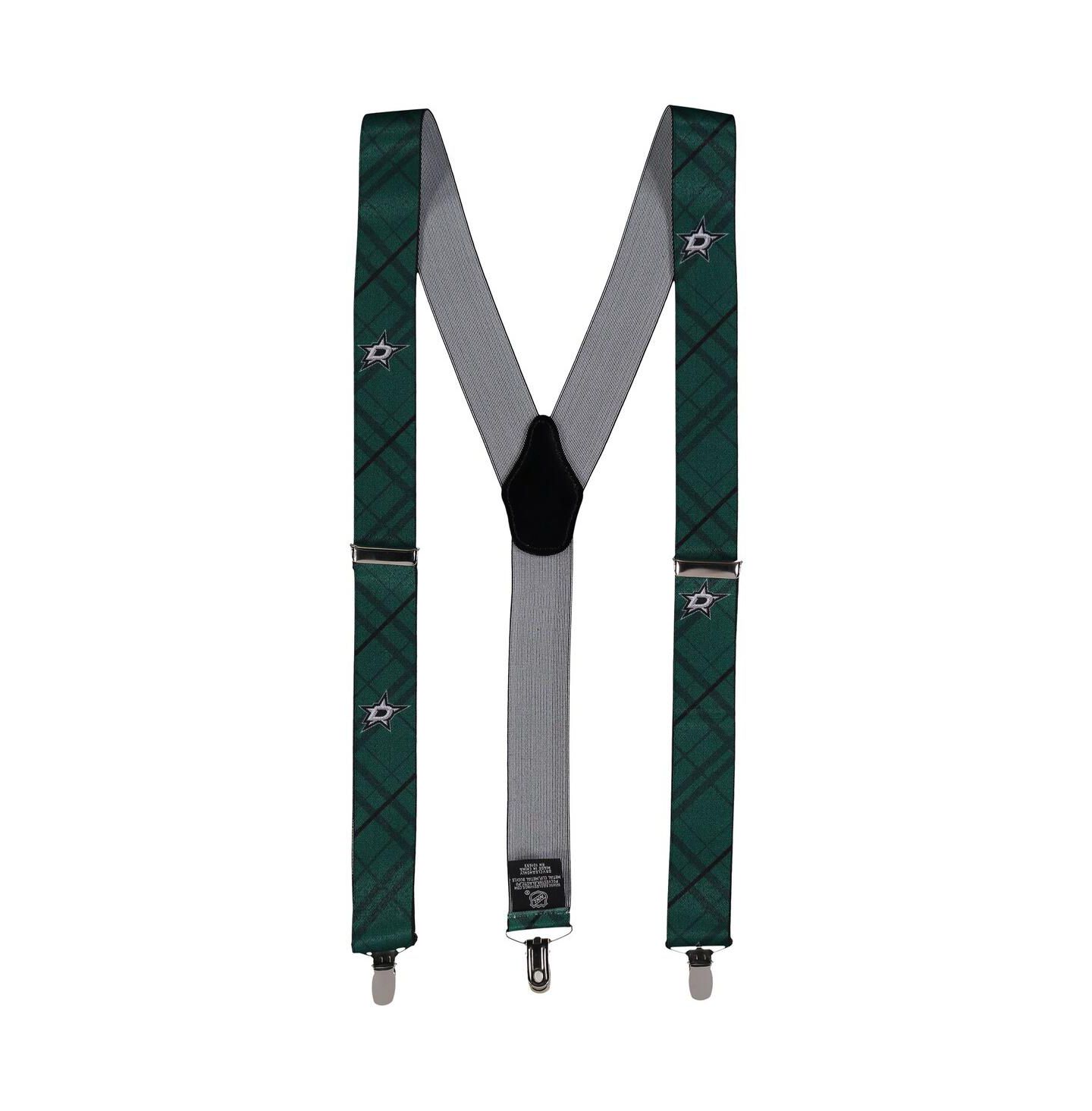 Мужские подтяжки Eagles Wings Green Dallas Stars Suspenders — фото 1