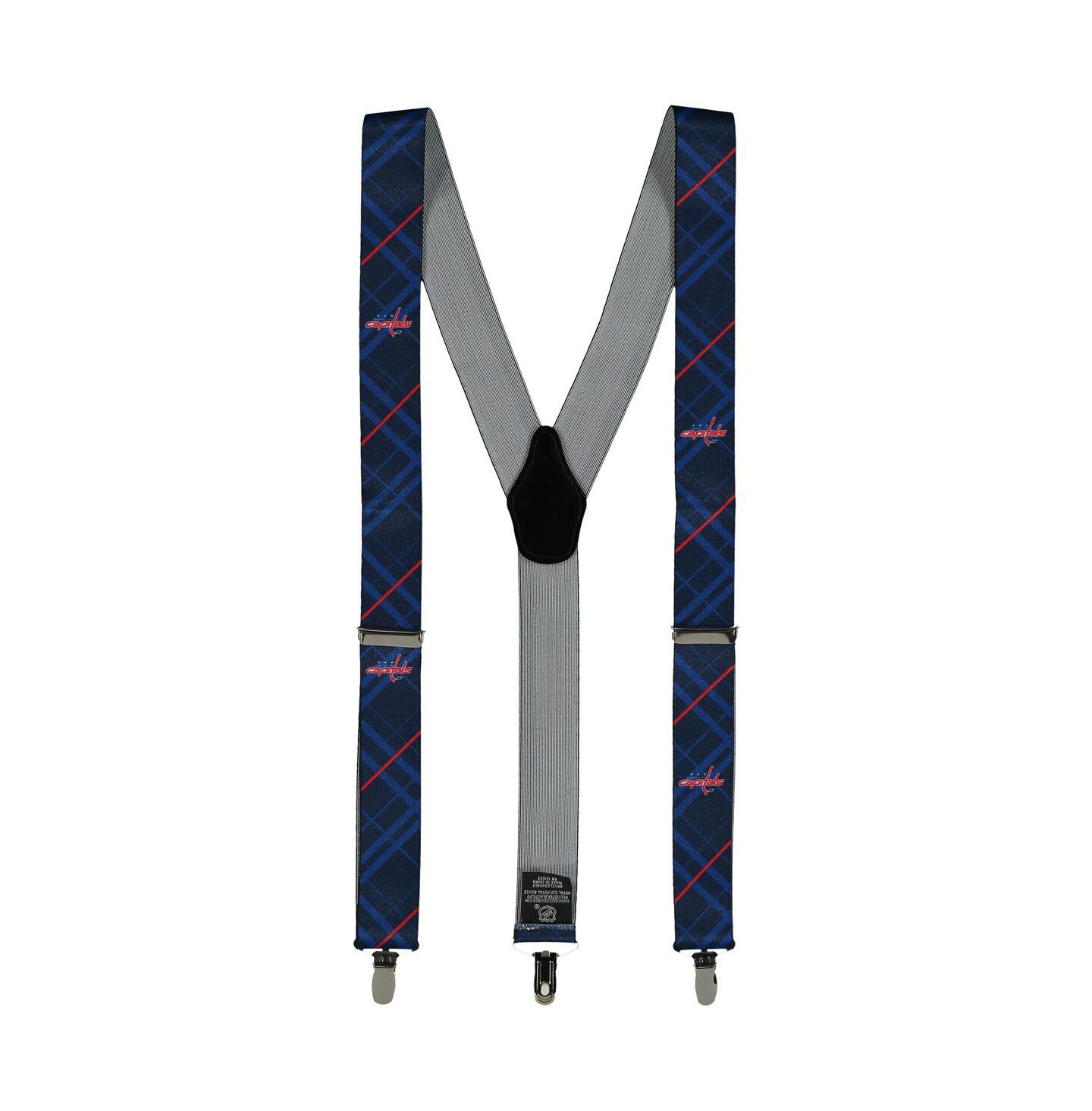 Мужские подтяжки Eagles Wings Blue Washington Capitals Suspenders — фото 1