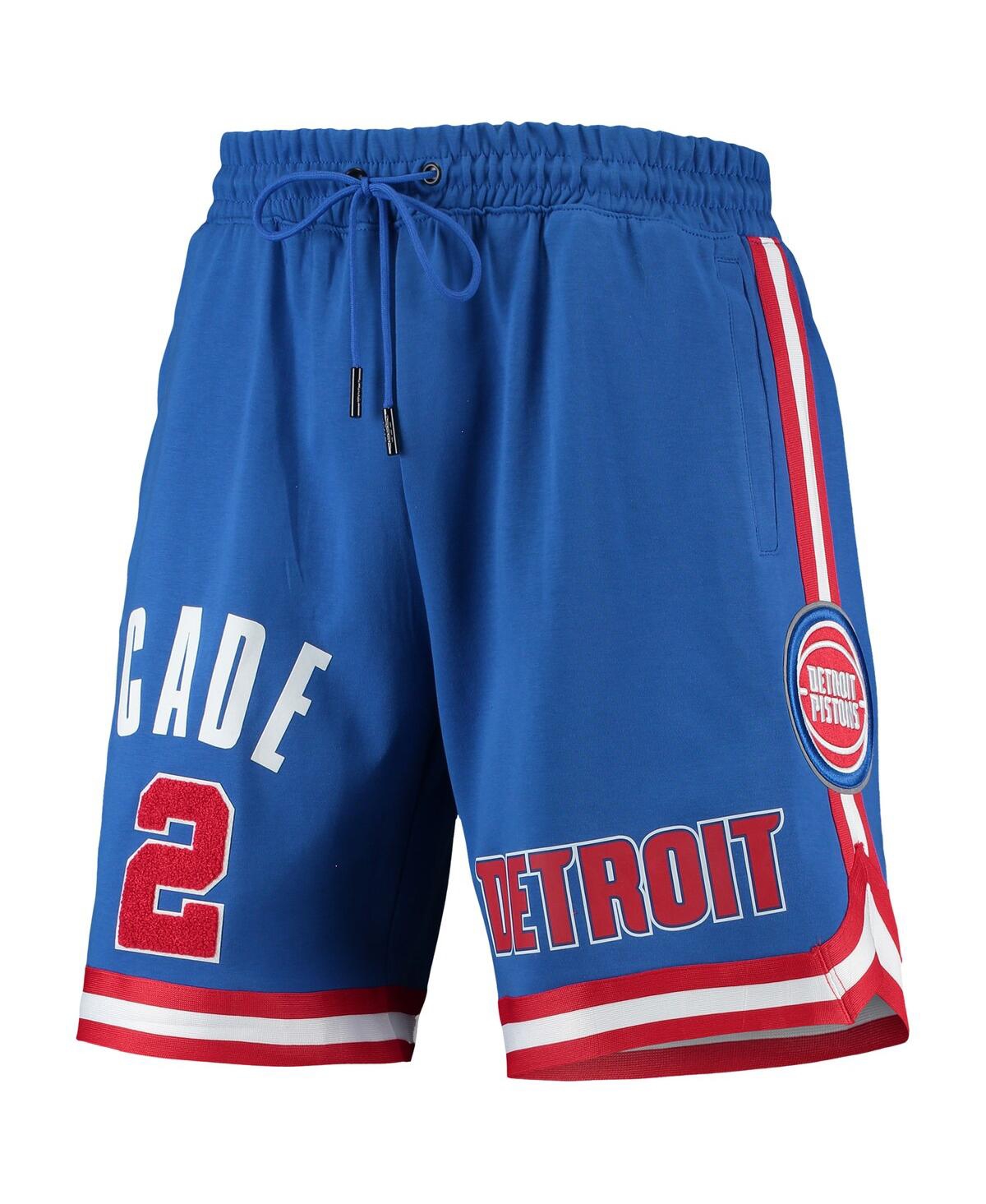 Shop Pro Standard Men's  Cade Cunningham Blue Detroit Pistons Player Replica Shorts