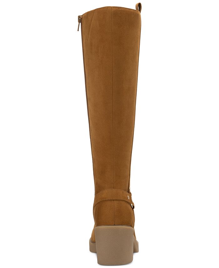 Style & Co Women's Brettaa Block-Heel Riding Boots, Created for Macy's ...