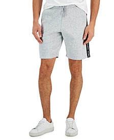 Men's Logo Tape Fleece Shorts, Created for Macy's
