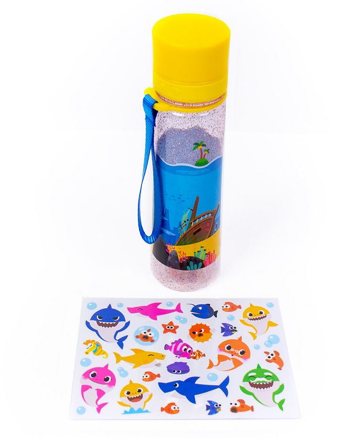 Horizon Group USA Baby Shark Create Your Own Water Bottle Color