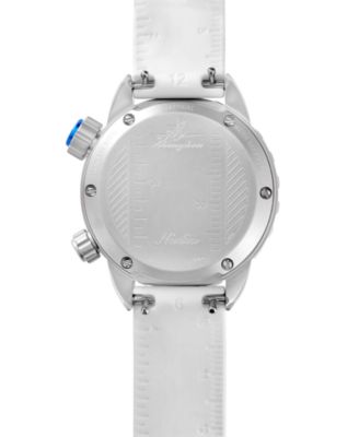 Women's Automatic Nadia White Silicone Strap Watch 35mm