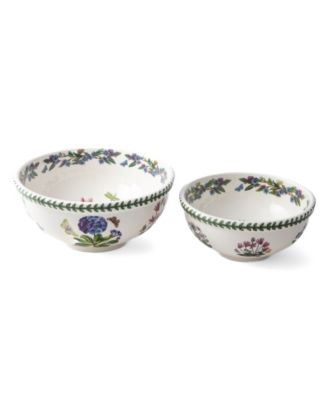 Portmeirion Botanic Garden Salad Bowls, Set of 2 - Macy's