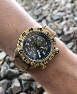 Women's Jane Brown Leather Strap Watch 35mm