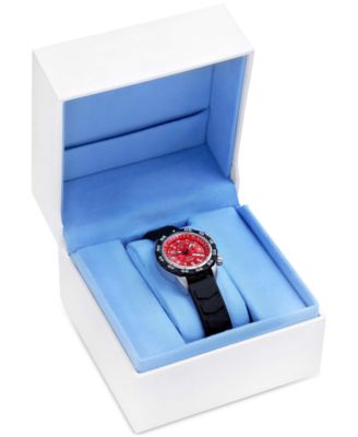 Women's Jane Black Silicone Strap Watch 35mm