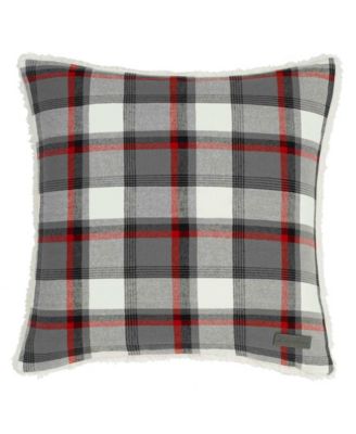 Eddie Bauer - Wallace Plaid Cinder Square Pillow