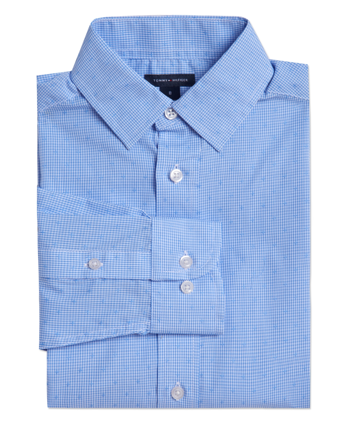 Tommy Hilfiger Long-Sleeve Button-Up Shirt, Big Boys
