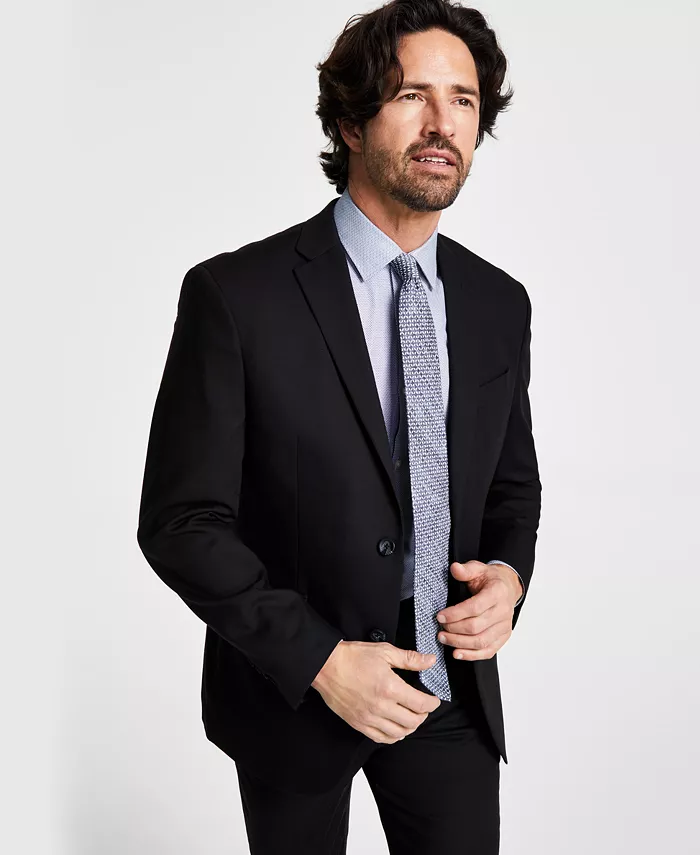 Men's Techni-Cole Suit Separates Slim-Fit Suit Jacket - thumbnail 9