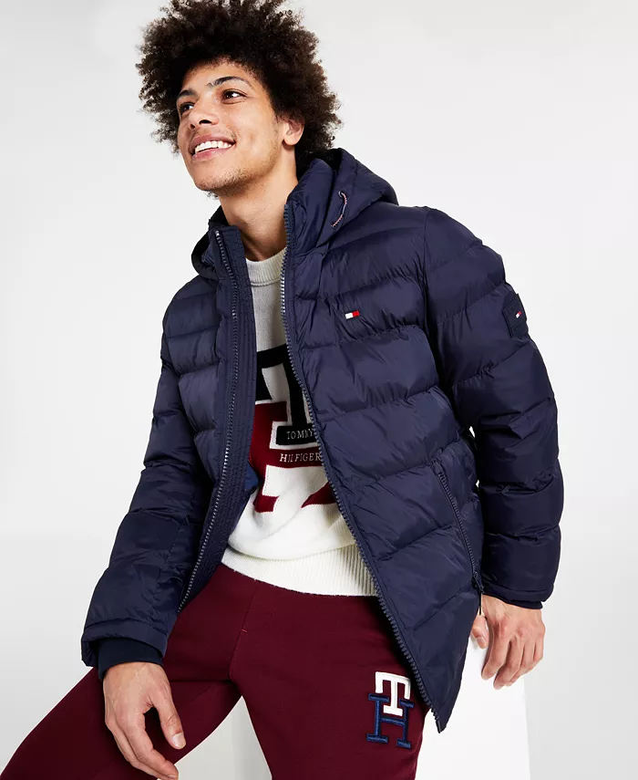 Men's Quilted Puffer Jacket - thumbnail 4