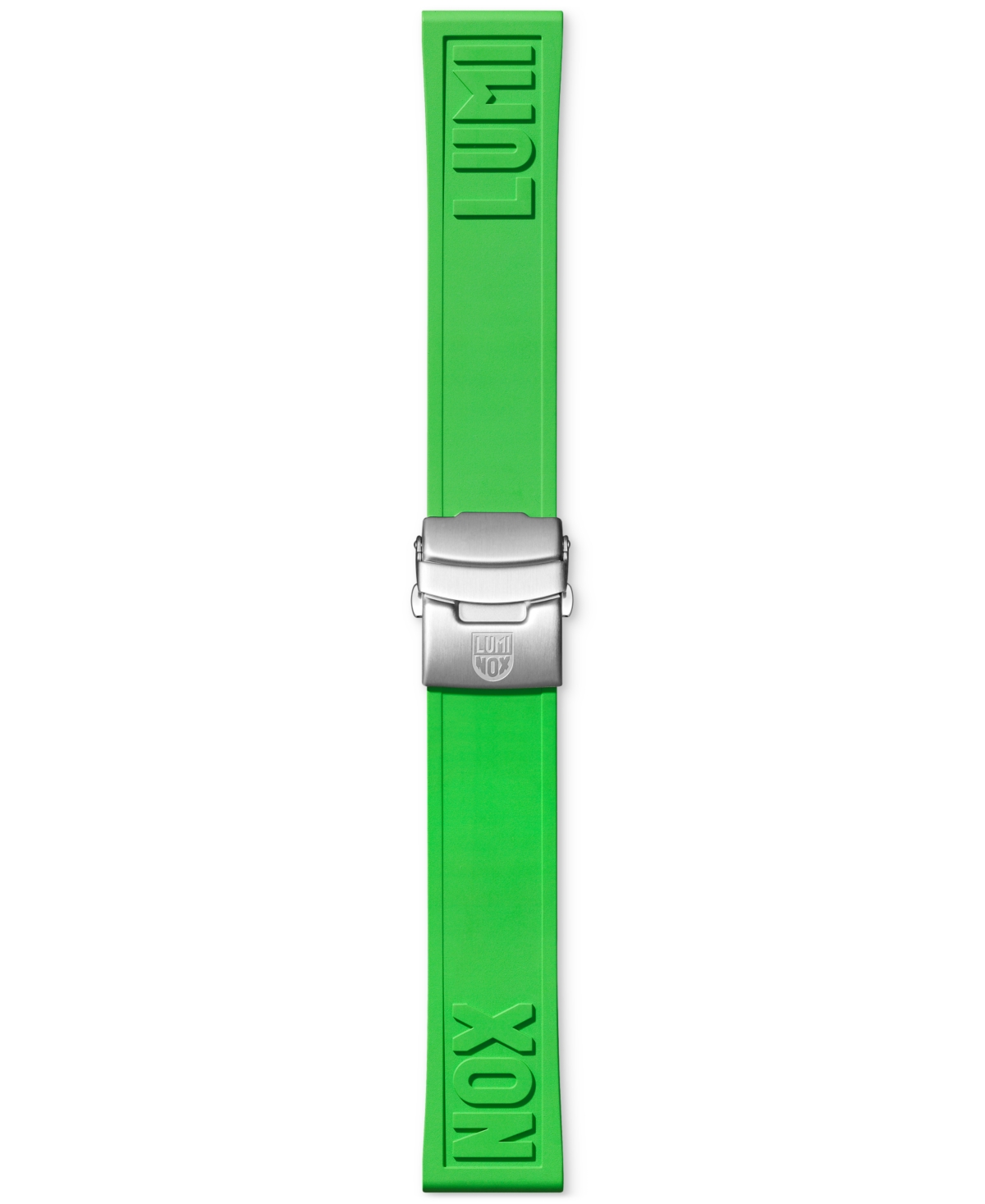Interchangeable Green Rubber Watch Strap