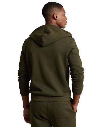 Double knit full zip hoodie polo store