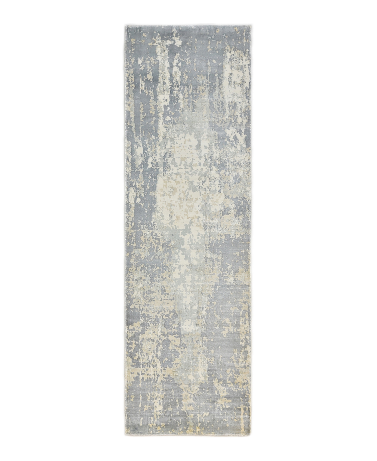 Timeless Rug Designs Rowe ROW1116 2'6in x 10' Runner Area Rug - Gray