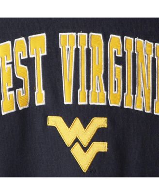 Youth Boys Navy West Virginia Mountaineers 2-Hit Team Pullover Hoodie