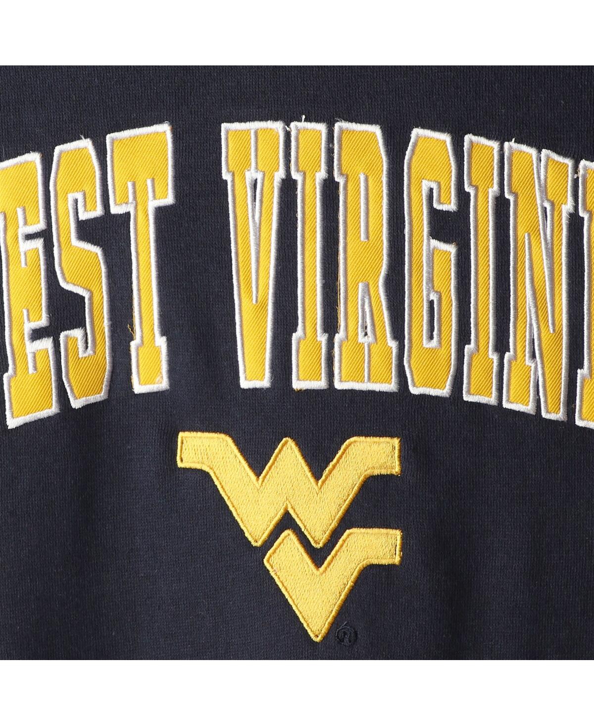 Colosseum Youth  Navy West Virginia Mountaineers 2-hit Team Pullover Hoodie In Navy