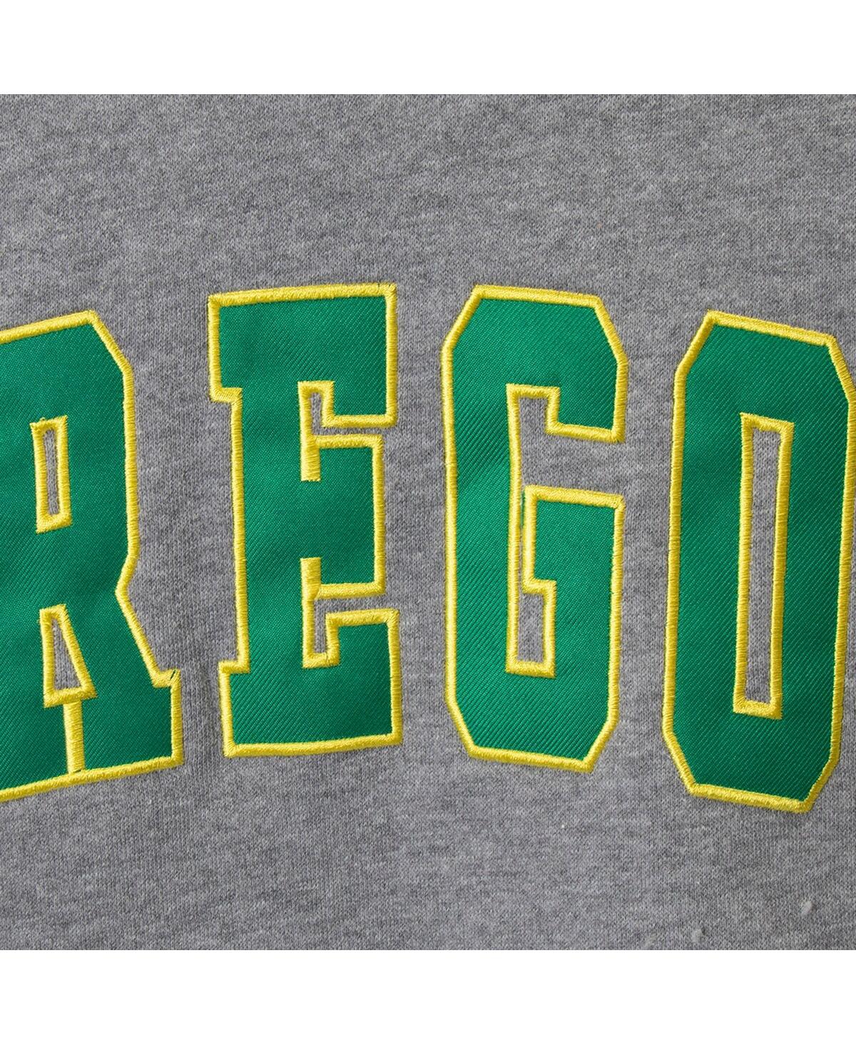 Colosseum Men's Oregon Ducks Arch And Logo Sweatshirt In Yellow