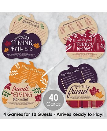 Big Dot of Happiness Jolly Santa Claus - 4 Christmas Party Games - 10 Cards  Each - Gamerific Bundle