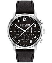 Black COACH Watches - Macy's