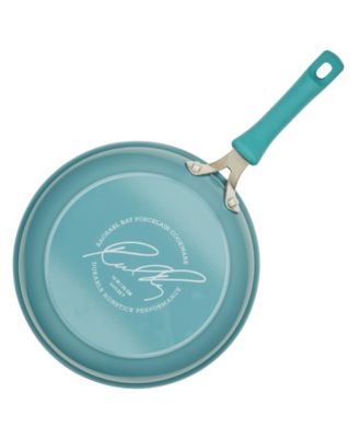 Rachael Ray Cook + Create Padella Antiaderente 4,5L – Alluminio Anodizzato Duro, Con Coperchio E Manico Aiuto - 4