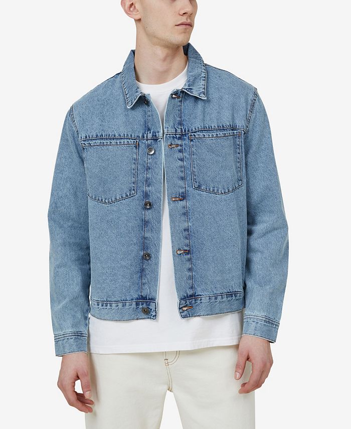 COTTON ON Men's Bowery Denim Jacket Macy's