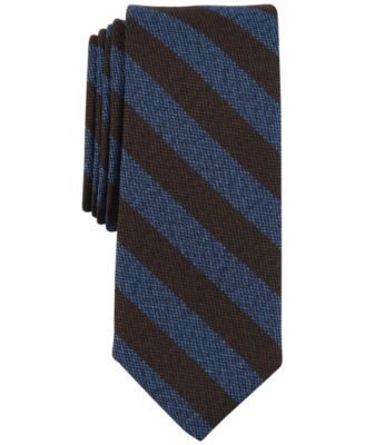 Bar III - Men's Arrow Striped Skinny Tie