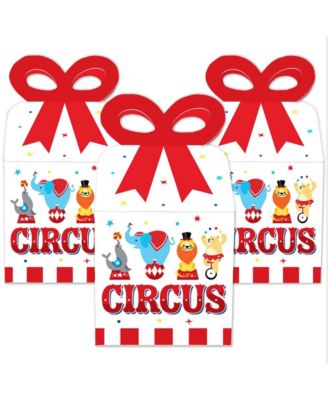 Big Dot Of Happiness Carnival - Step Right Up Circus - Square Favor ...