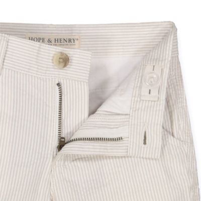 Baby Boys Organic Seersucker Short