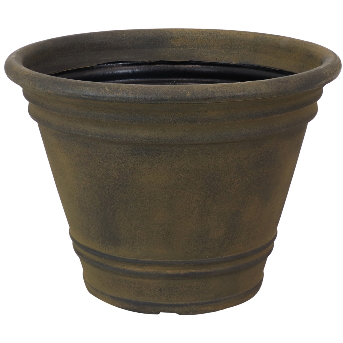 20 in Franklin Polyresin Planter with Uv-Resistant Finish - Sable - Brown