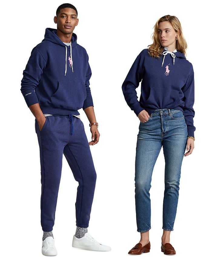 Ralph lauren pink pony hoodie women's