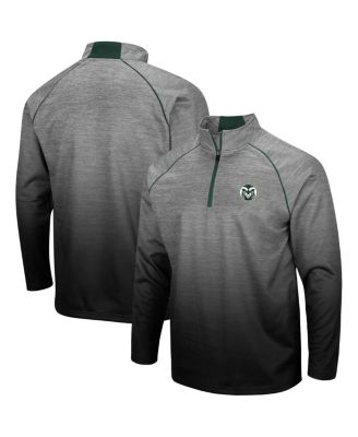 Men's Colosseum Heathered Gray Colorado State Rams Sitwell Raglan ...