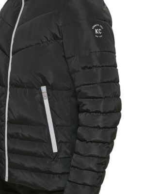 Men's Mixed Quilted Puffer Jacket