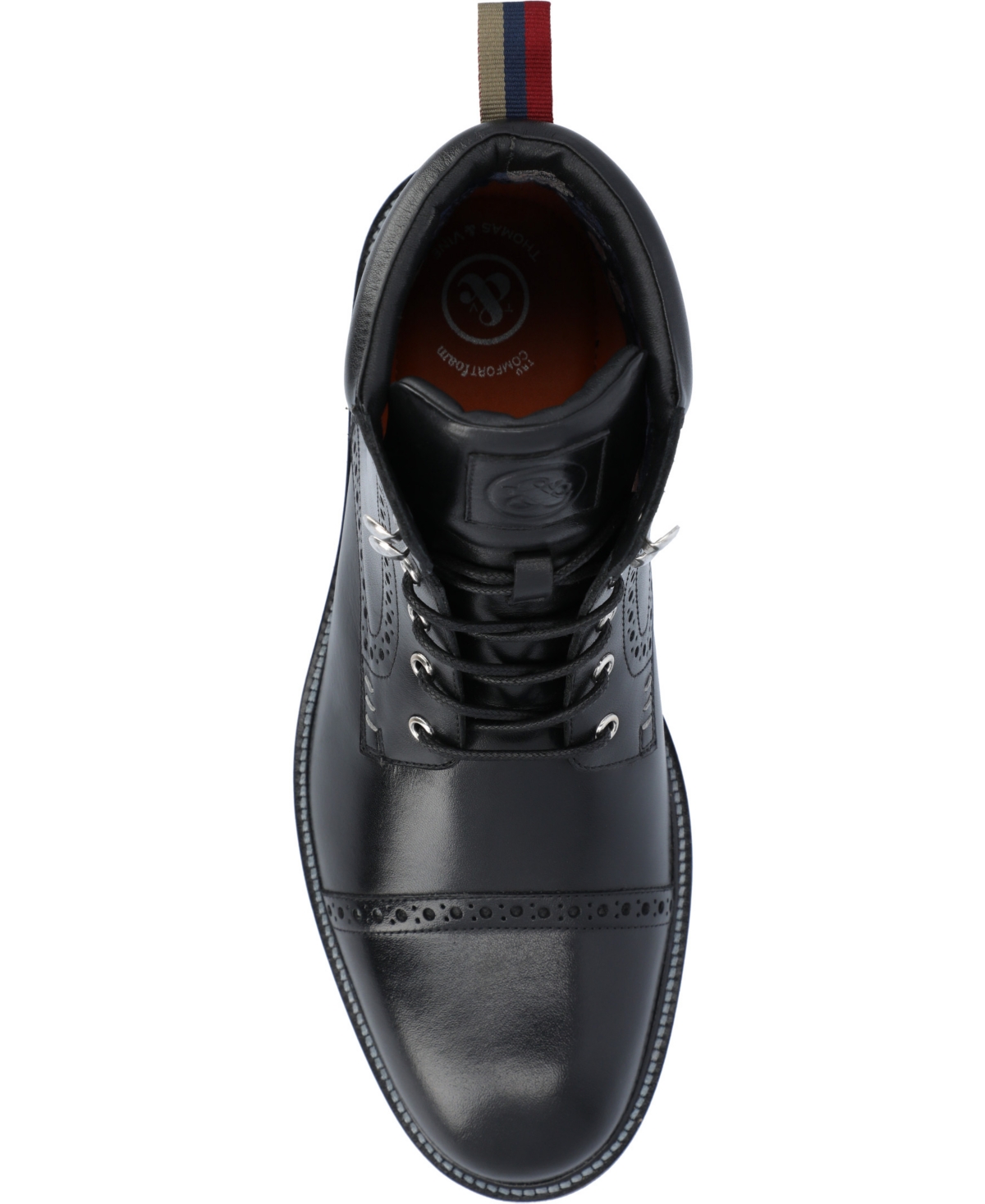 Thomas & Vine Men's Tyrus Tru Comfort Foam Cap Toe Ankle Boots