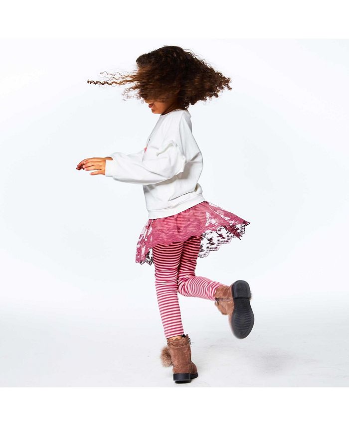 Baby Girl Cotton Frill Tops , Double Shirts