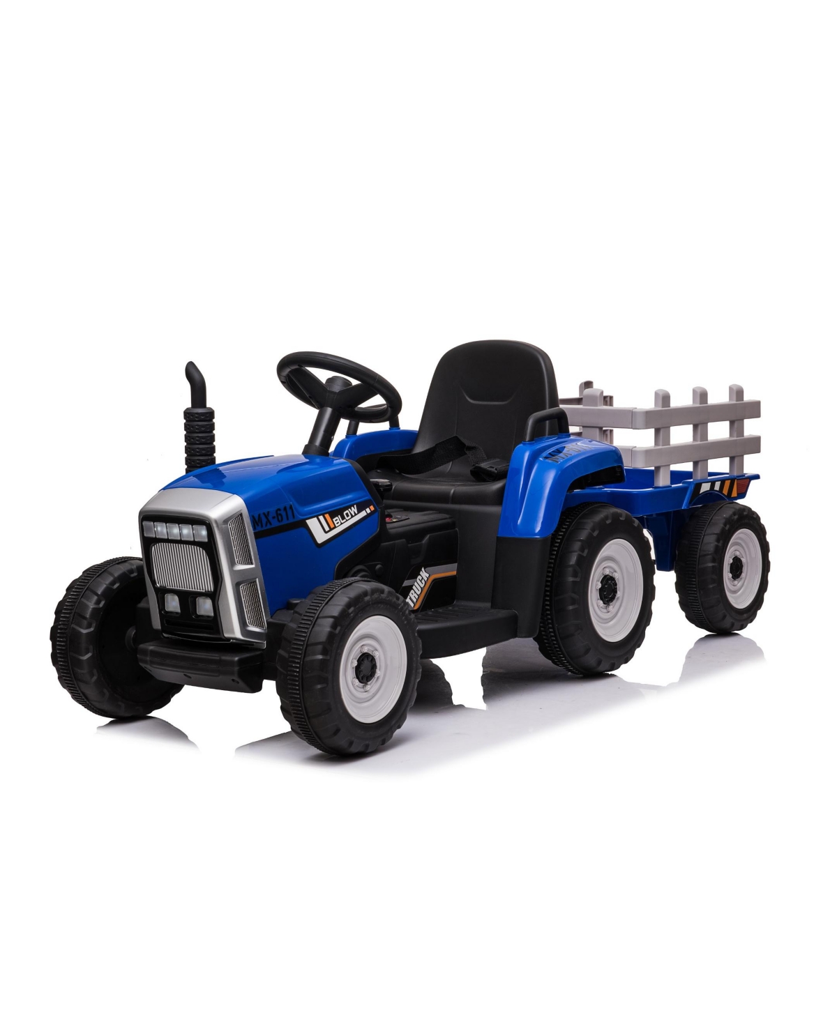 Kool Karz Playground Kids' 12v Tractor In Blue