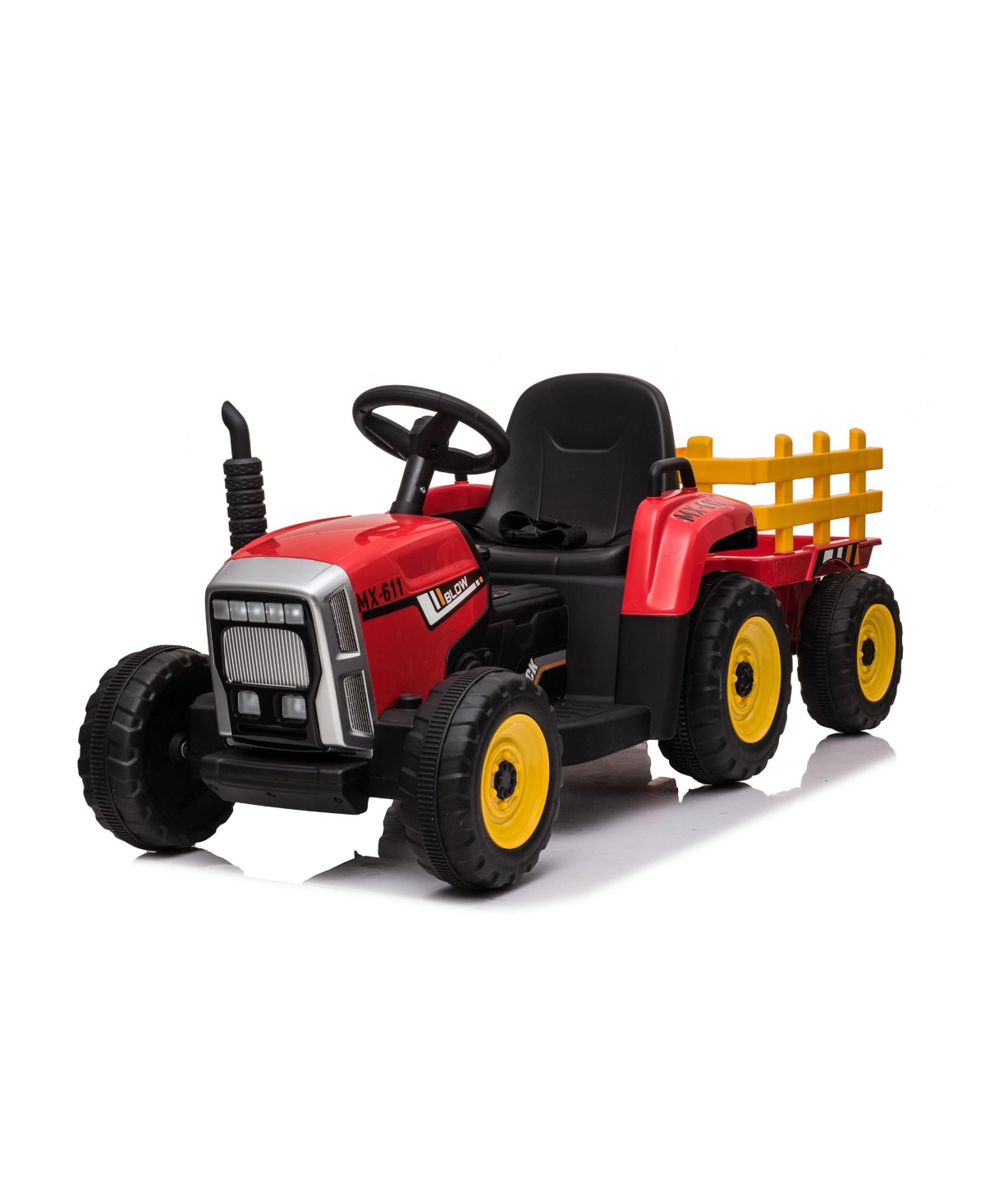 Kool Karz Playground Kids' 12v Tractor In Red