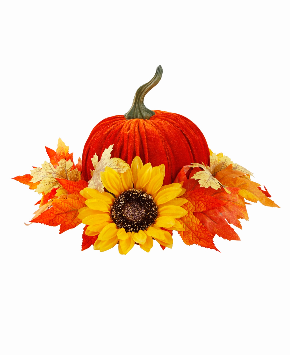Pumpkin Sunflowers Ring - Orange