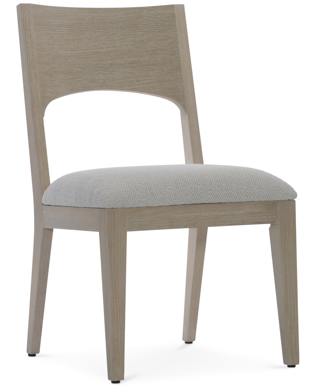 Bernhardt Solaria Side Chair In Light Wood/white
