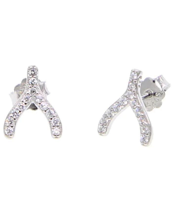 Accessory Concierge Women's Wishbone Stud Earrings Macy's