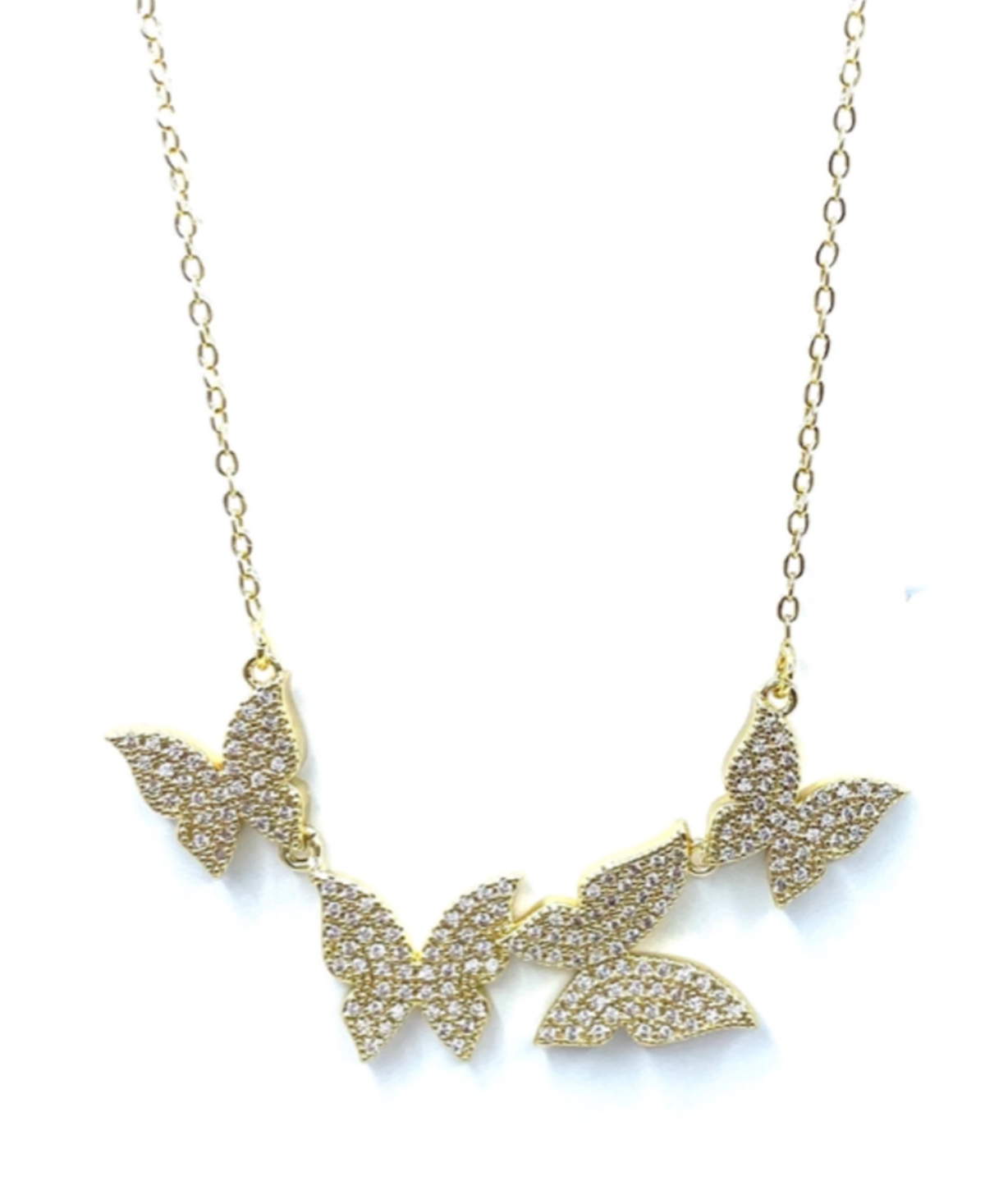Women's Fly Girl Necklace - Gold-Plated