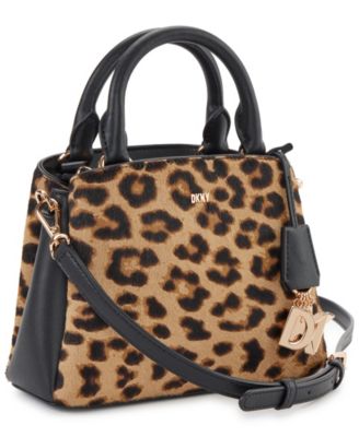 DKNY Bryar Small Satchel in Brown | Lyst