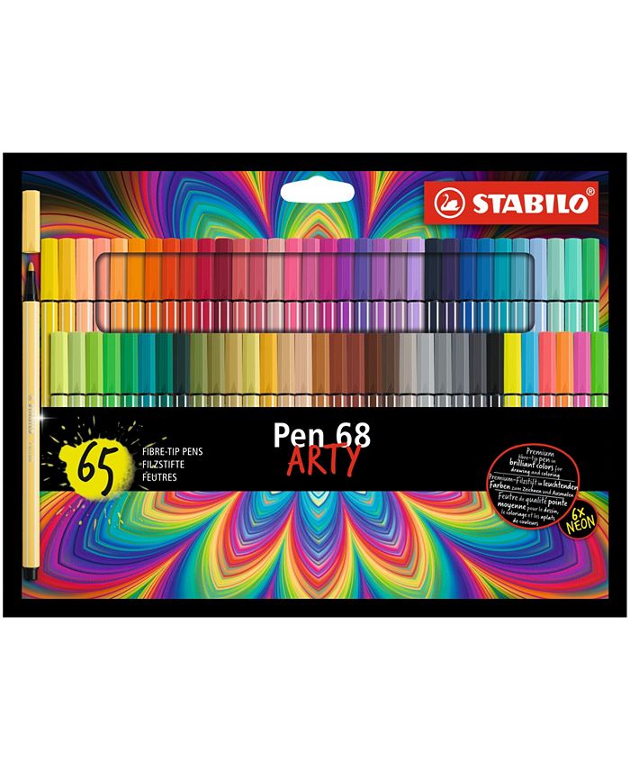Stabilo Pen 68 Pens Arty 65 Piece Set - Macy's
